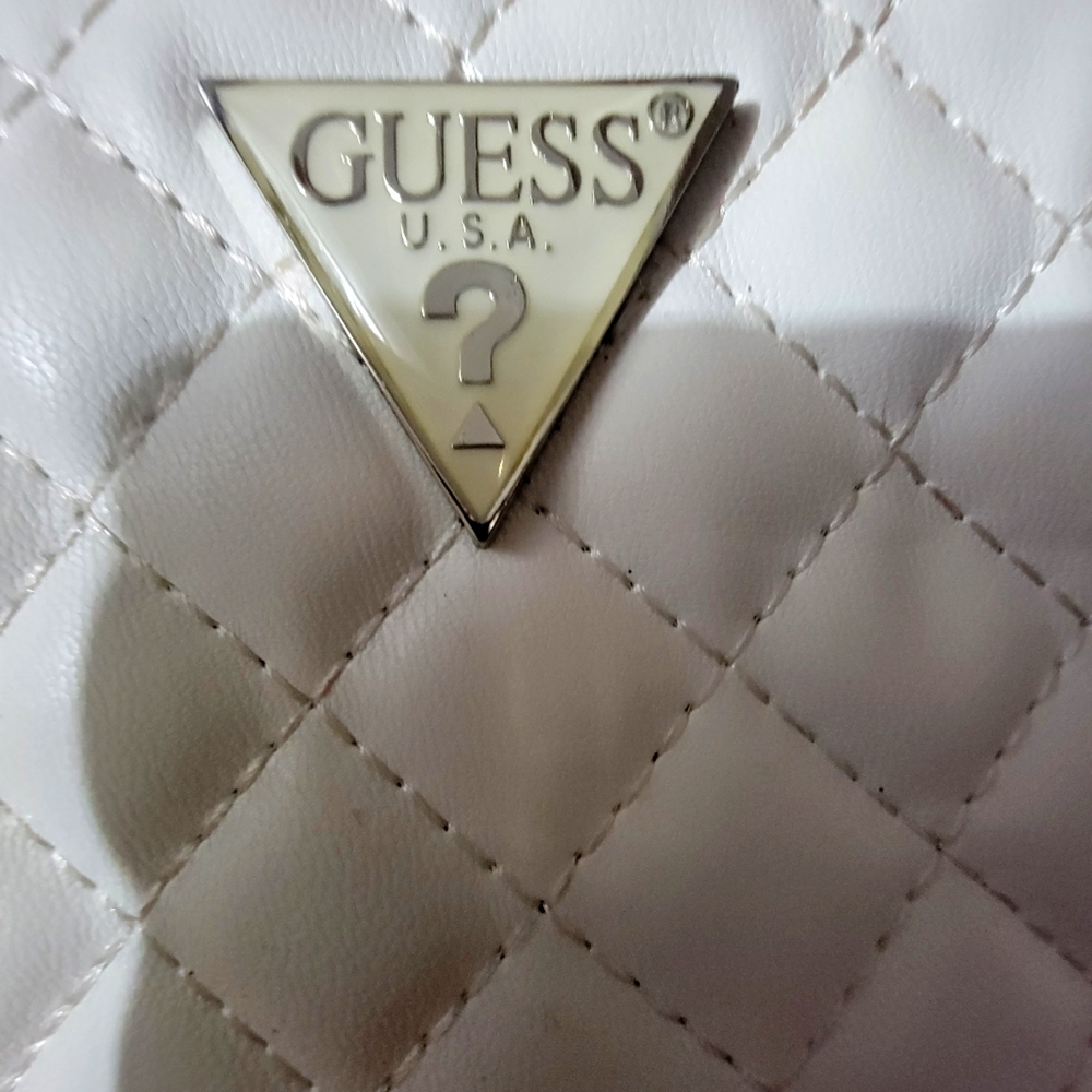 Guess White purse